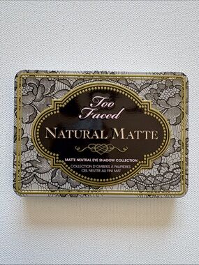 Too Faced Natural Matte Eyeshadow Palette